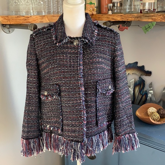 Blazer jacket tweed NWT for the republic - Picture 1 of 10